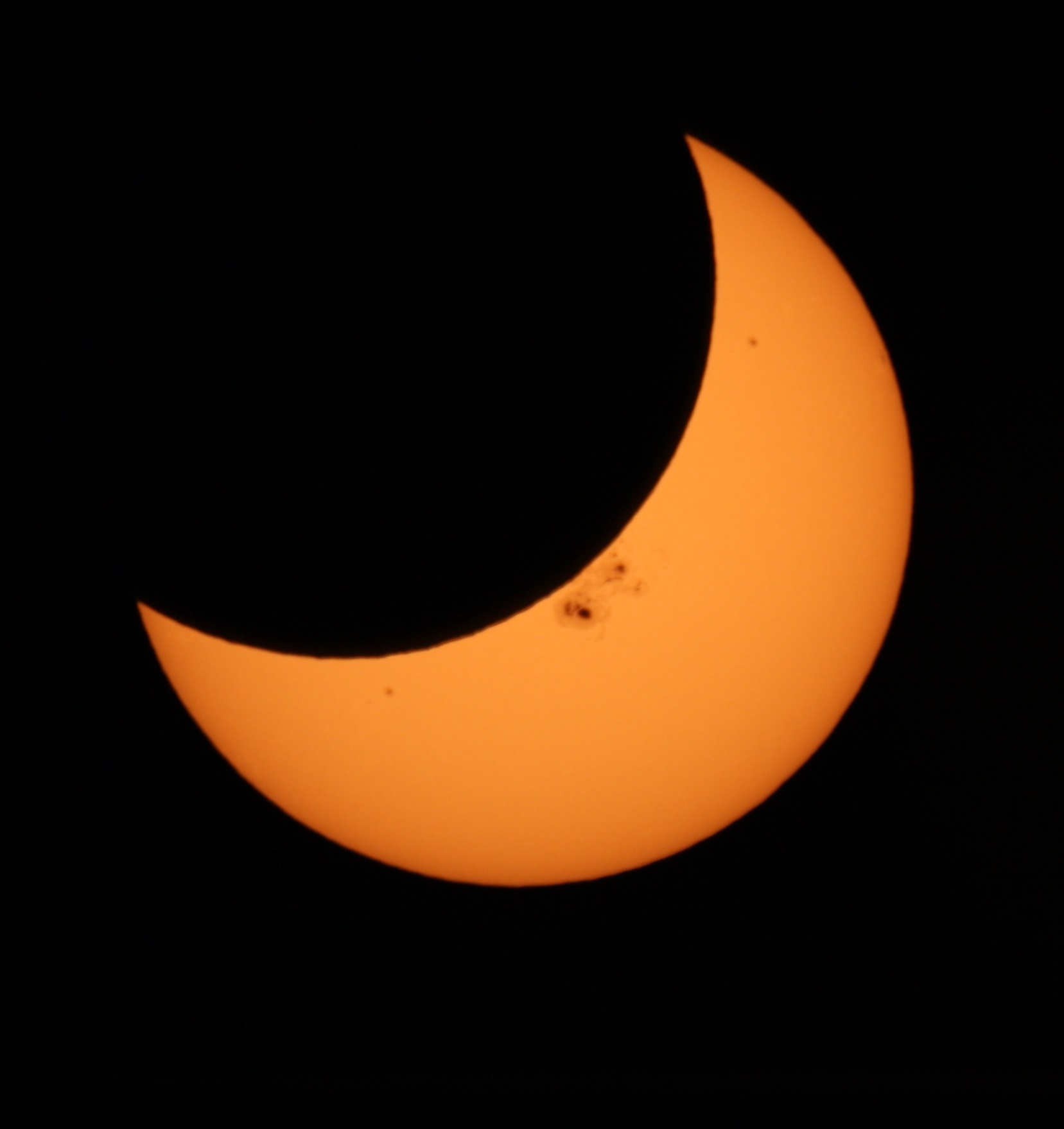 Solar Eclipse as seen from Anchorage Alaska picture 70