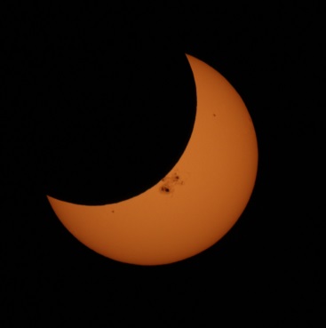 Solar Eclipse as seen from Anchorage Alaska picture 133 small