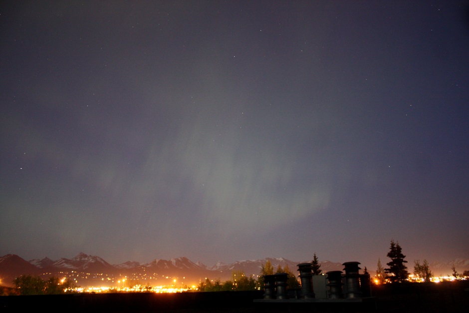 Aurora looking Southeast