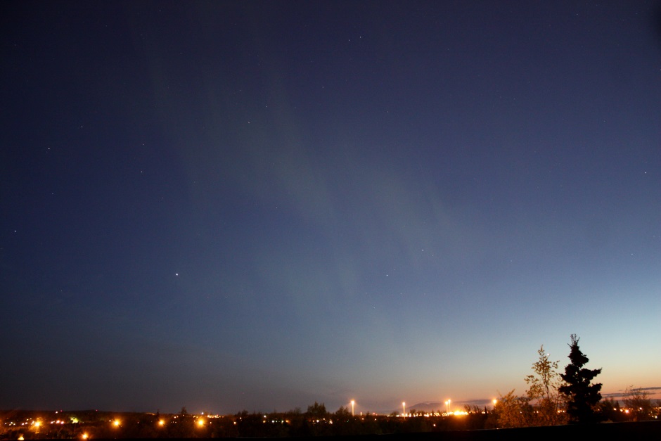 Aurora looking West with Venus