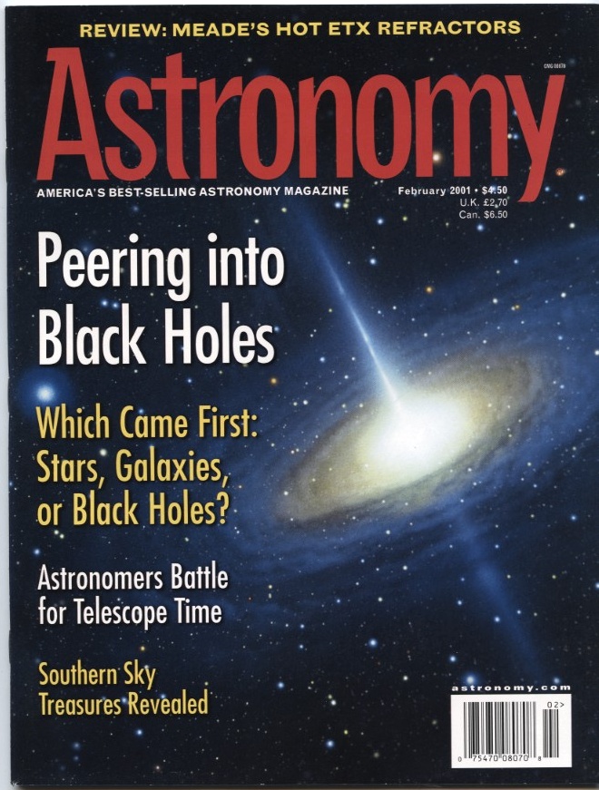 Astronomy Magazine February 2001