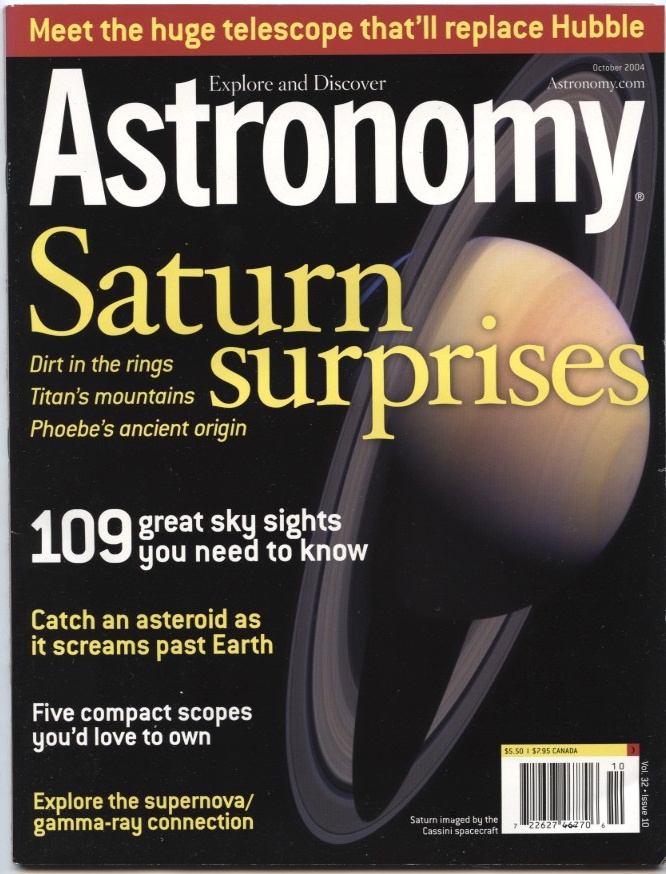 Astronomy Magazine October 2004