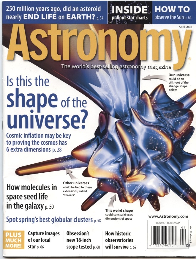 Astronomy Magazine April 2008