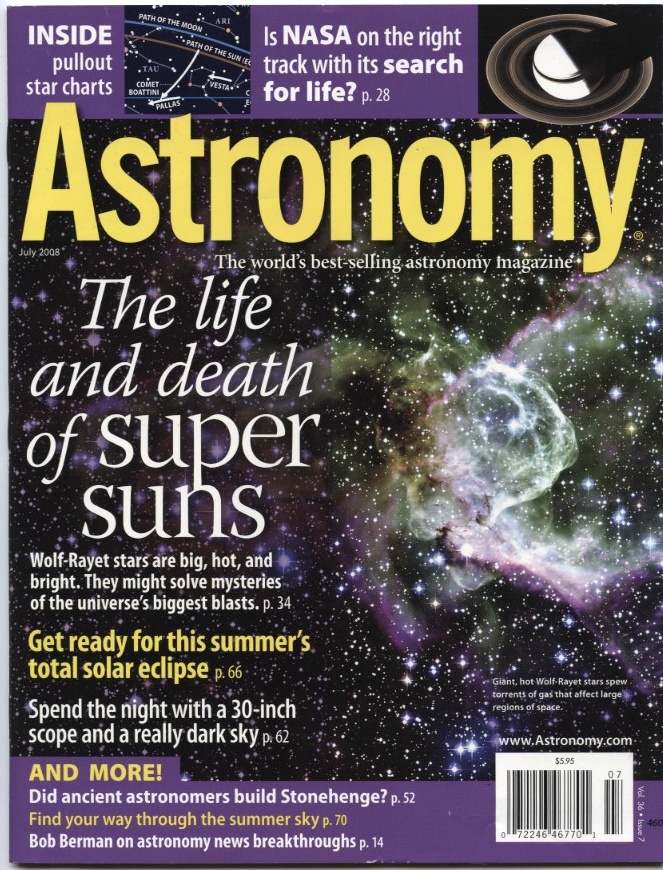 Astronomy Magazine July 2008