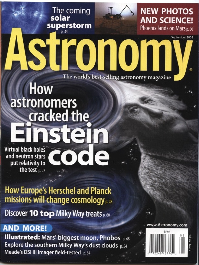 Astronomy Magazine September 2008