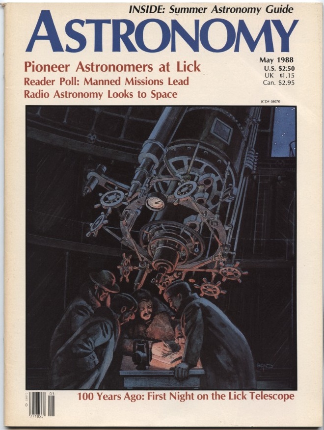 Astronomy Magazine May 1988