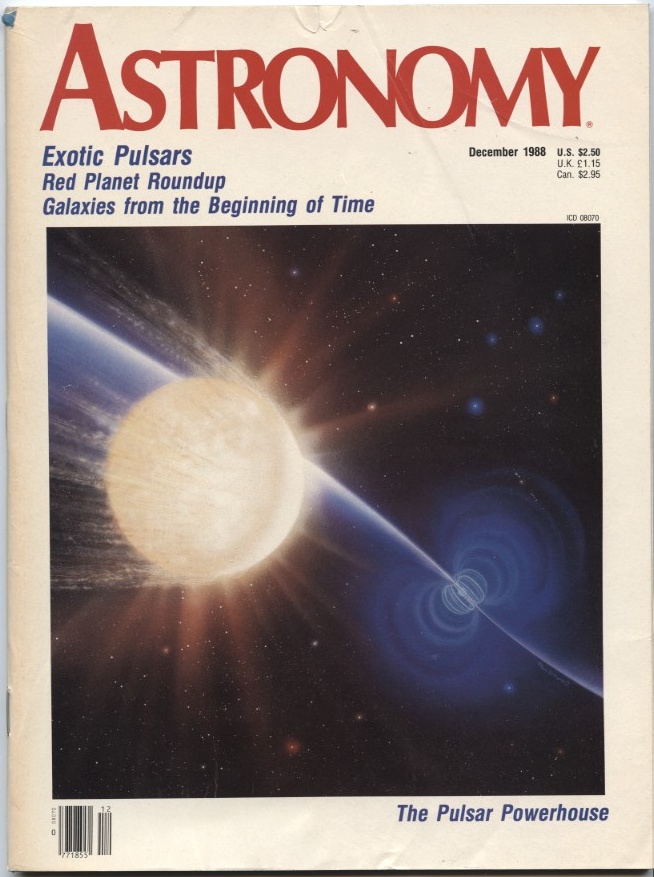 Astronomy Magazine December 1988