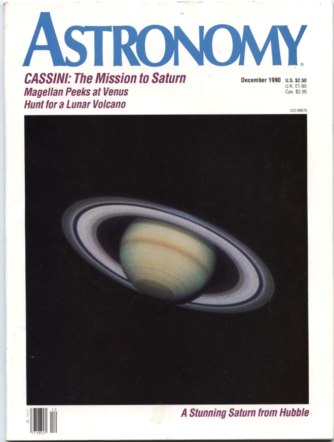 Astronomy Magazine December 1990