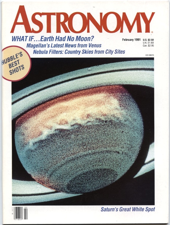 Astronomy Magazine Feburuary 1991