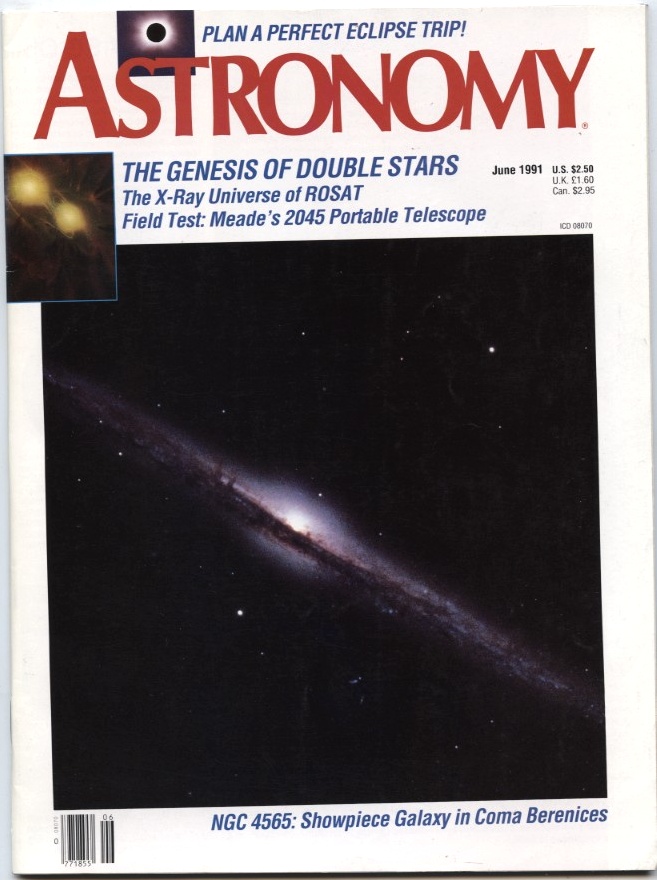 Astronomy Magazine June 1991