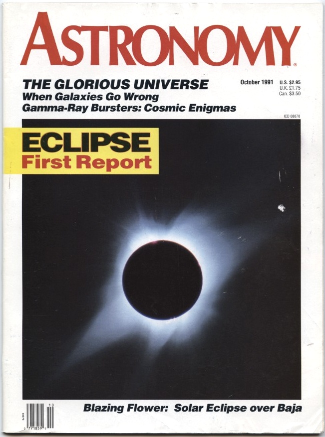 Astronomy Magazine October 1991