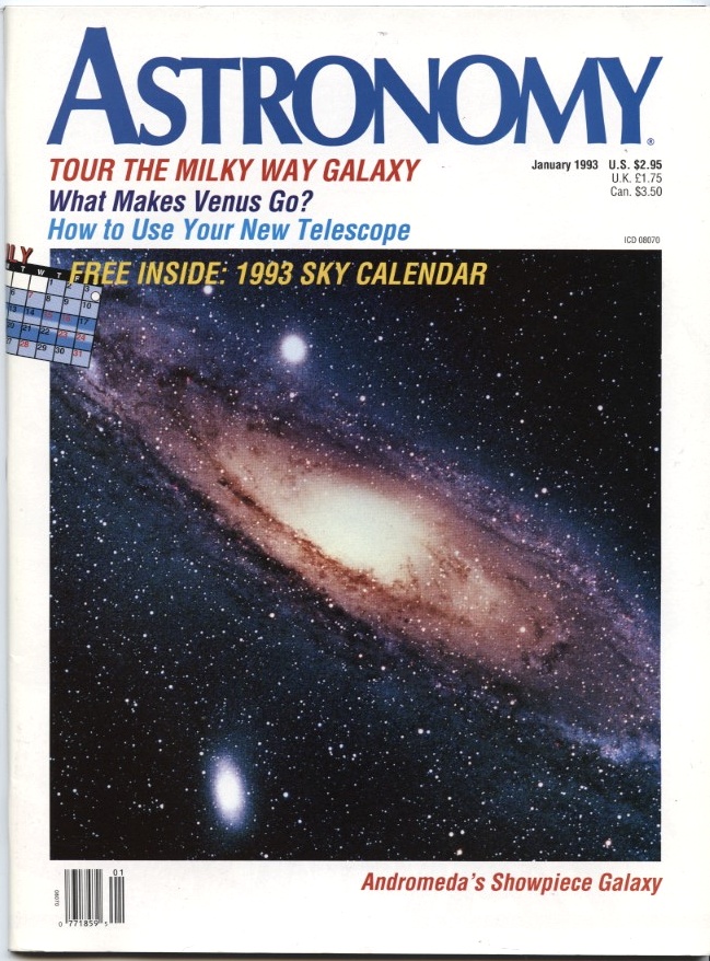 Astronomy Magazine January 1993