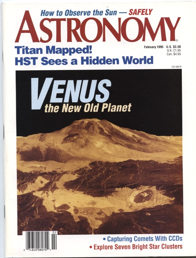 Astronomy Magazine February 1995