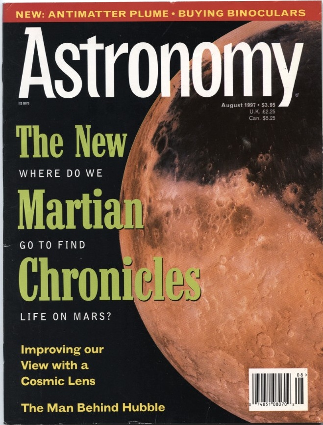 Astronomy Magazine August 1997