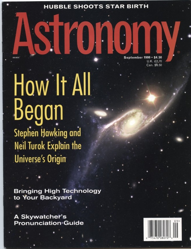 Astronomy Magazine September 1999