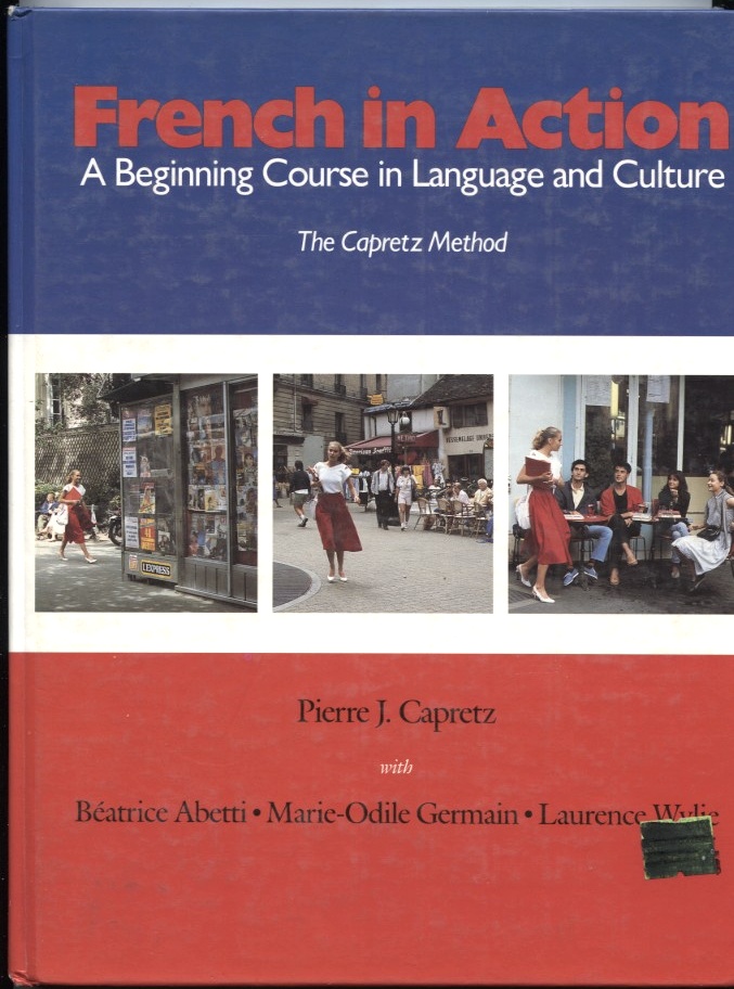 French In Action by Pierre J Capretz Published 1989