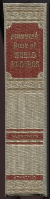 Guinness Book Of World Records Published 1972