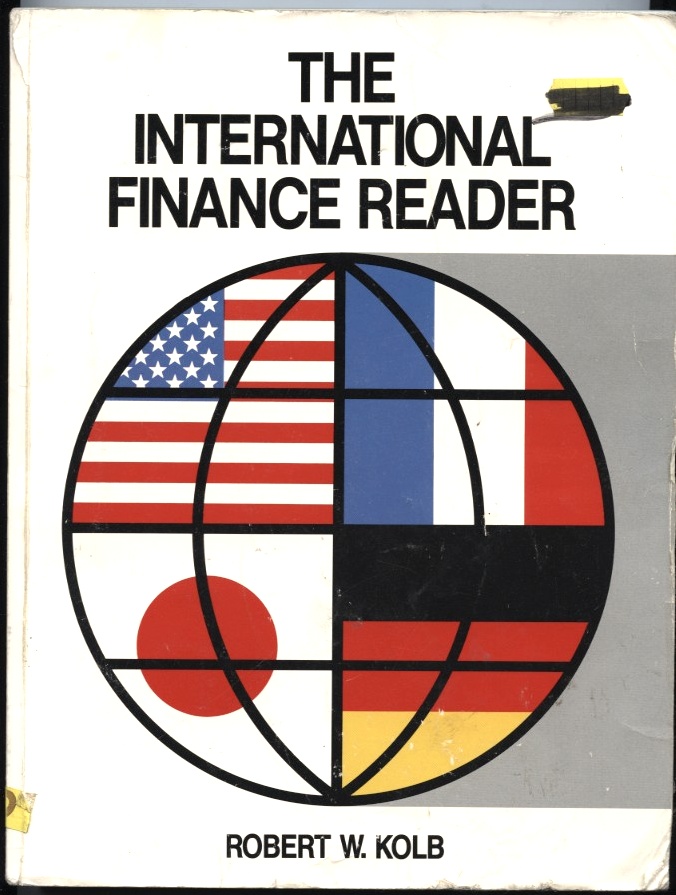 The International Finance Reader by Robert Kolb Published 1991