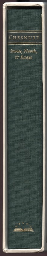 Library of America Charles W Chestnut Stories Novels and Essays