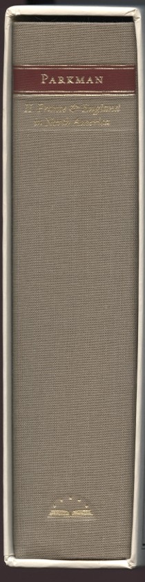 Library of America Francis Parkman France and England in North America Volume 2