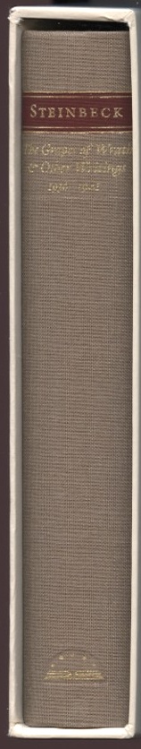 Library of America John Steinbeck The Grapes Of Wrath and Other Writings 1936 - 1941