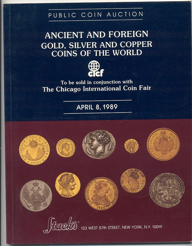 Stacks Ancient and Foreign Coins Sale April 1989