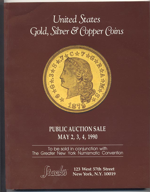 Stacks United States Gold Silver Copper Coins Sale May 1990