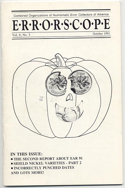 Errorscope Volume 8 Number 3 October 1991 CONECA