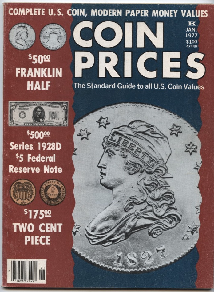 Coin Prices Magazine January 1977