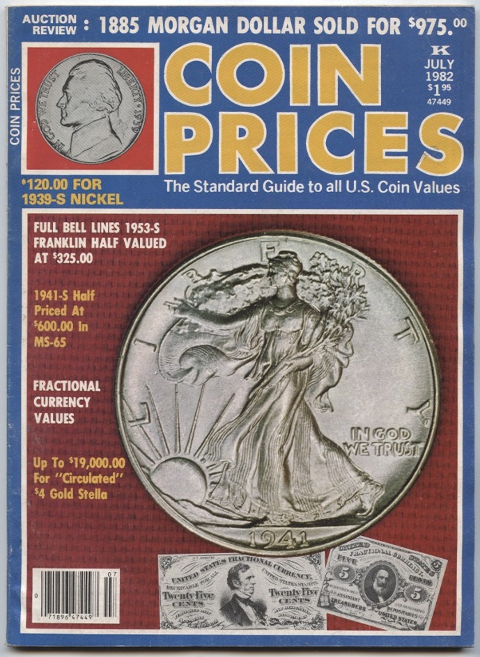 Coin Prices Magazine July 1982