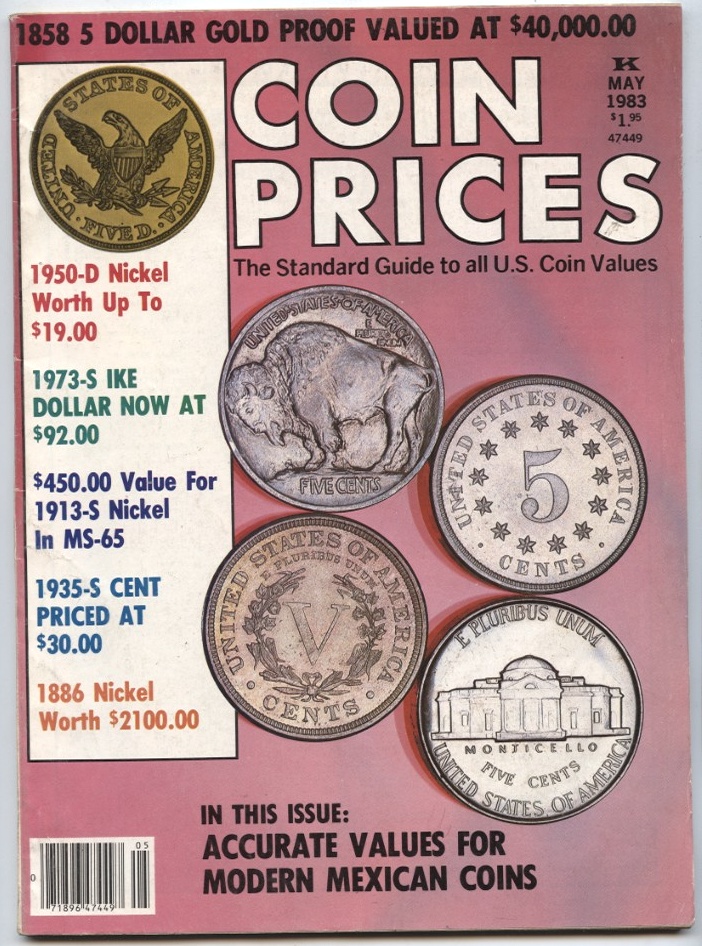 Coin Prices Magazine May 1983