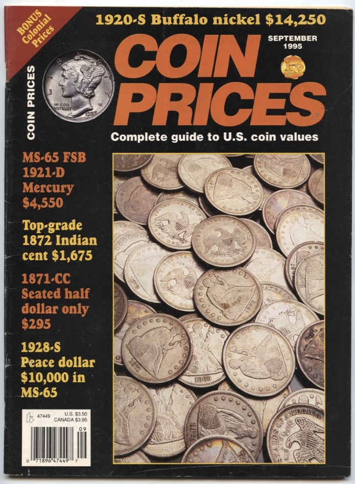 Coin Prices Magazine September 1995