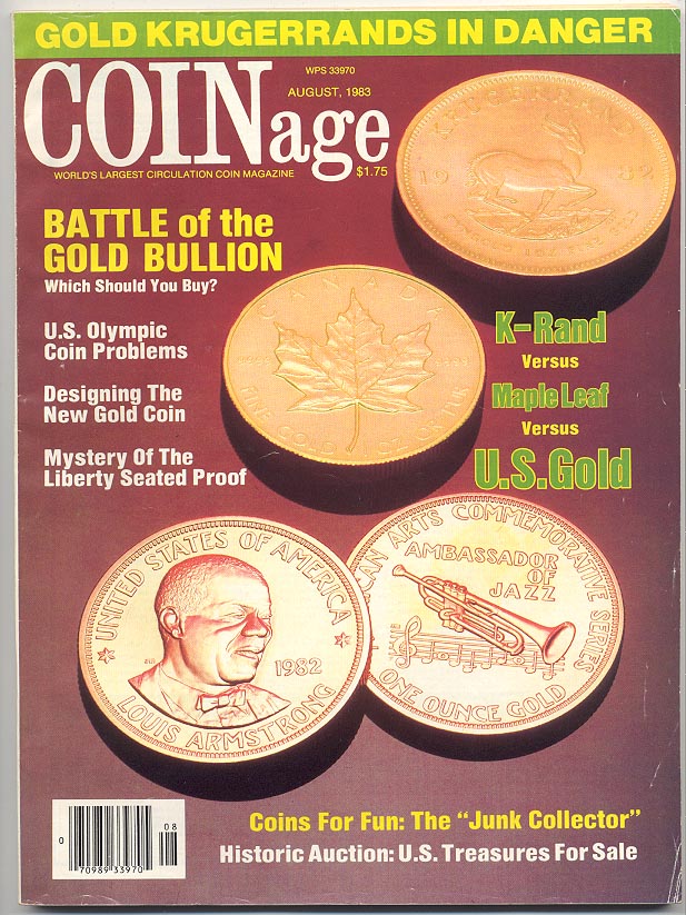 Coinage Magazine August 1983