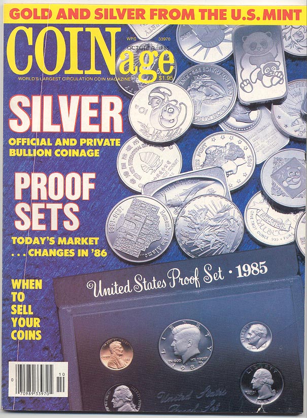 Coinage Magazine October 1985