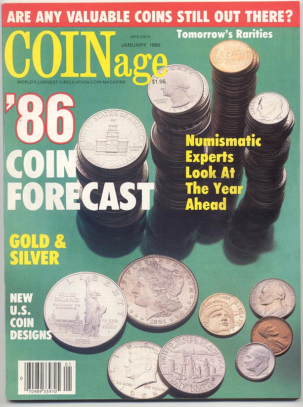 Coinage Magazine January 1986