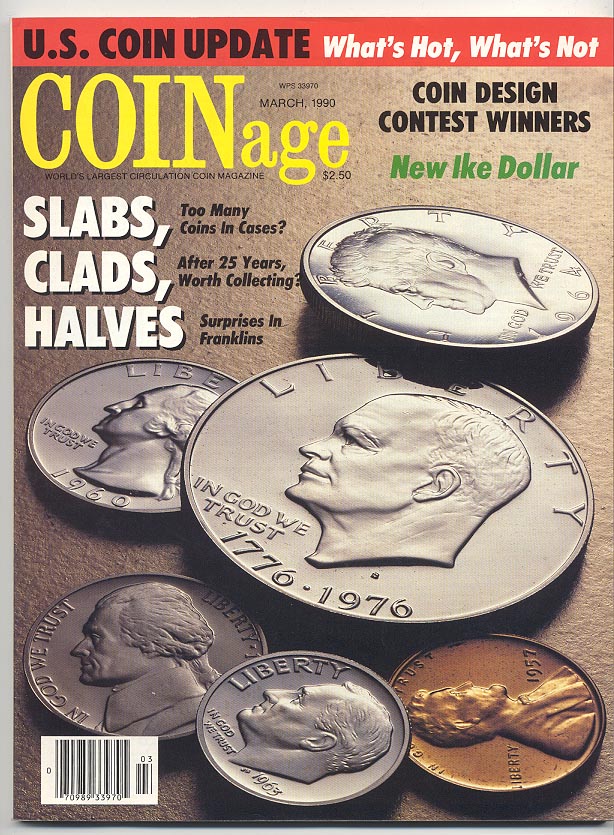Coinage Magazine March 1990