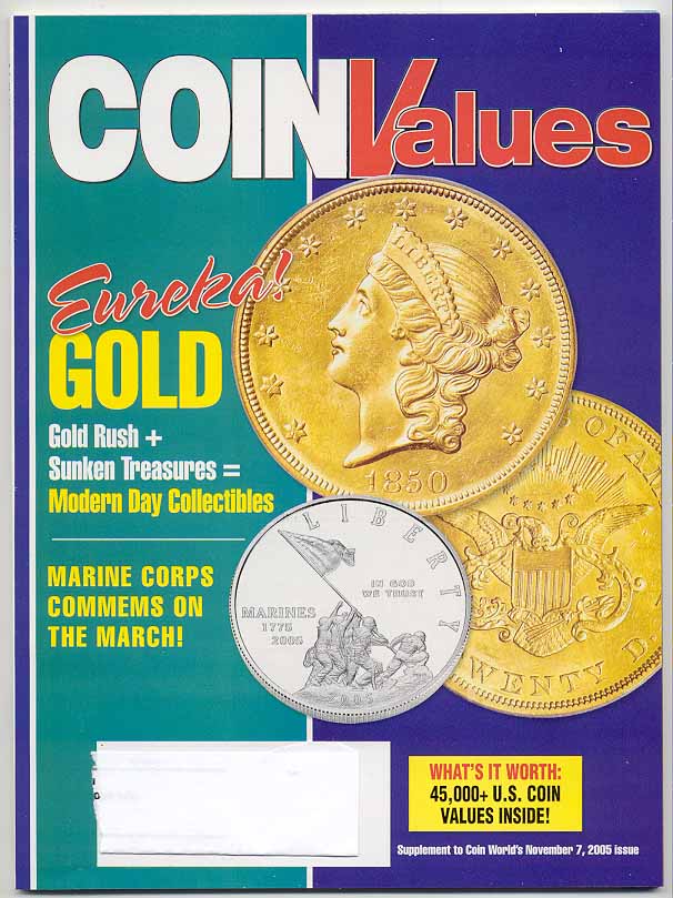 Coin Values Magazine November 2005