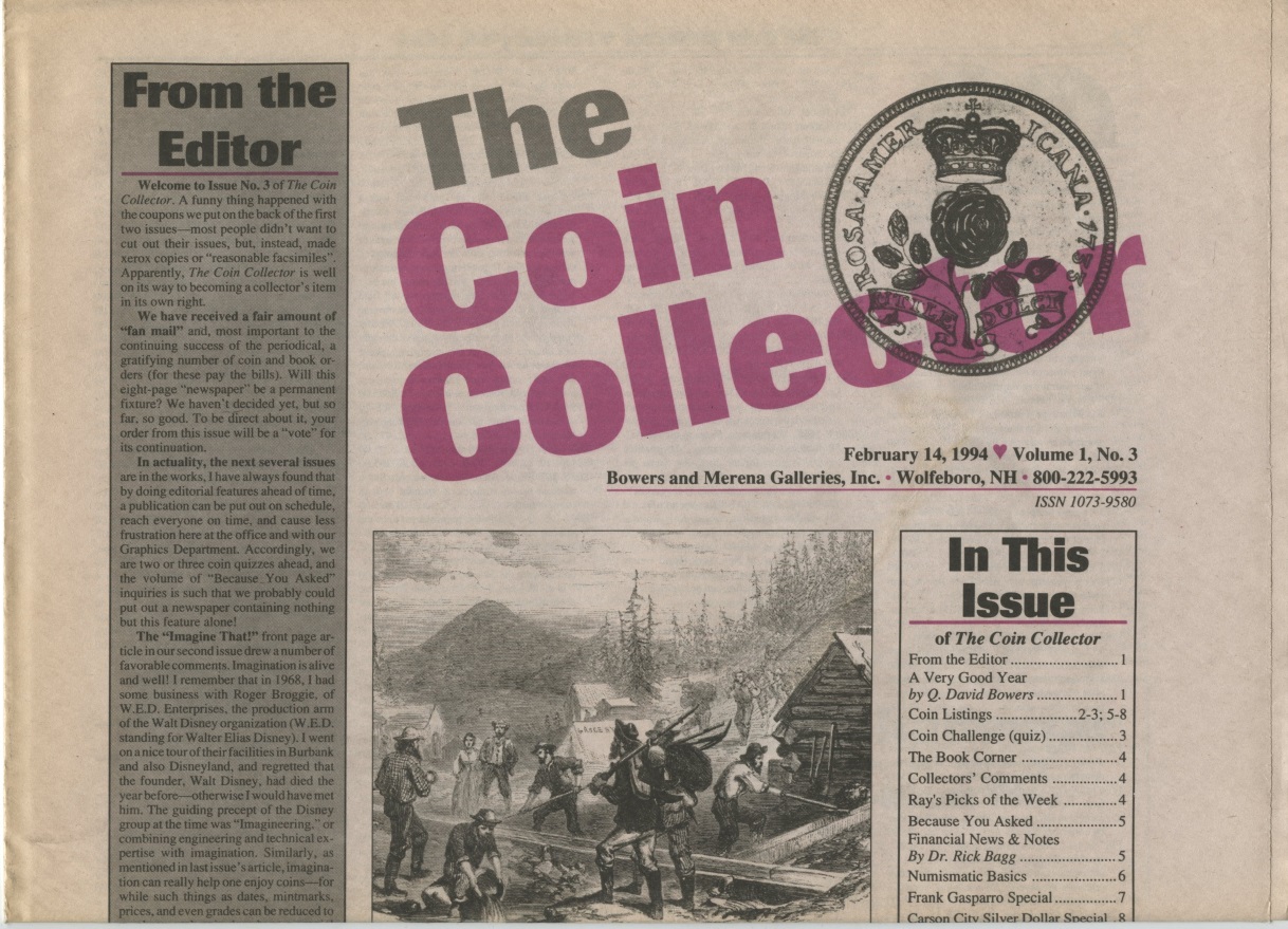 Bowers and Merena The Coin Collector #3