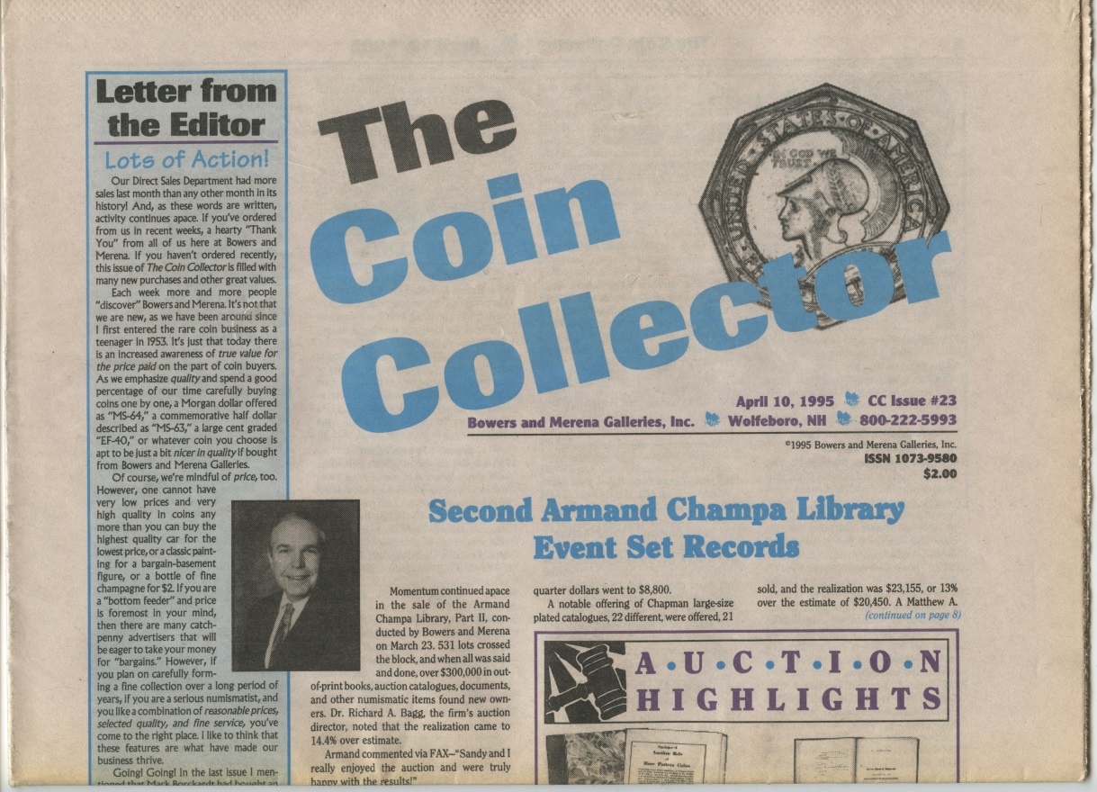 Bowers and Merena The Coin Collector #23