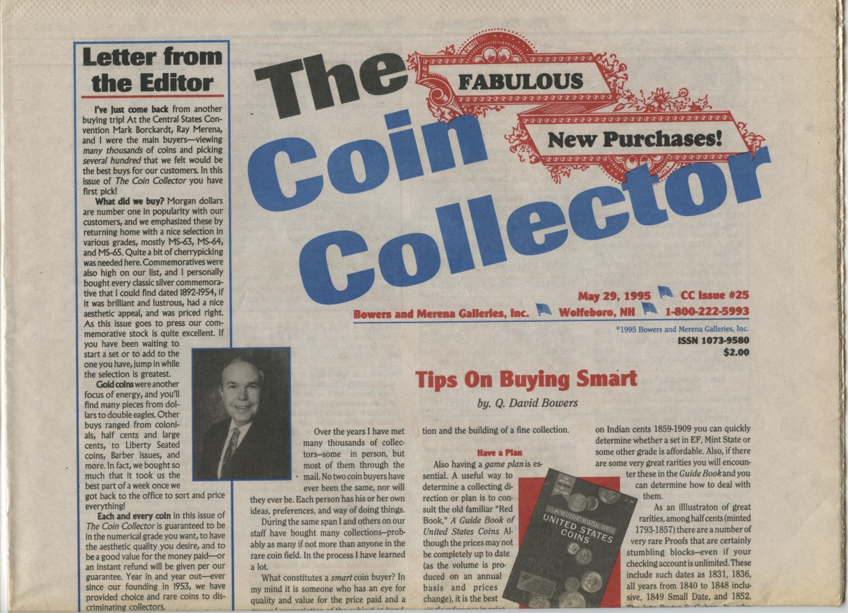 Bowers and Merena The Coin Collector #25