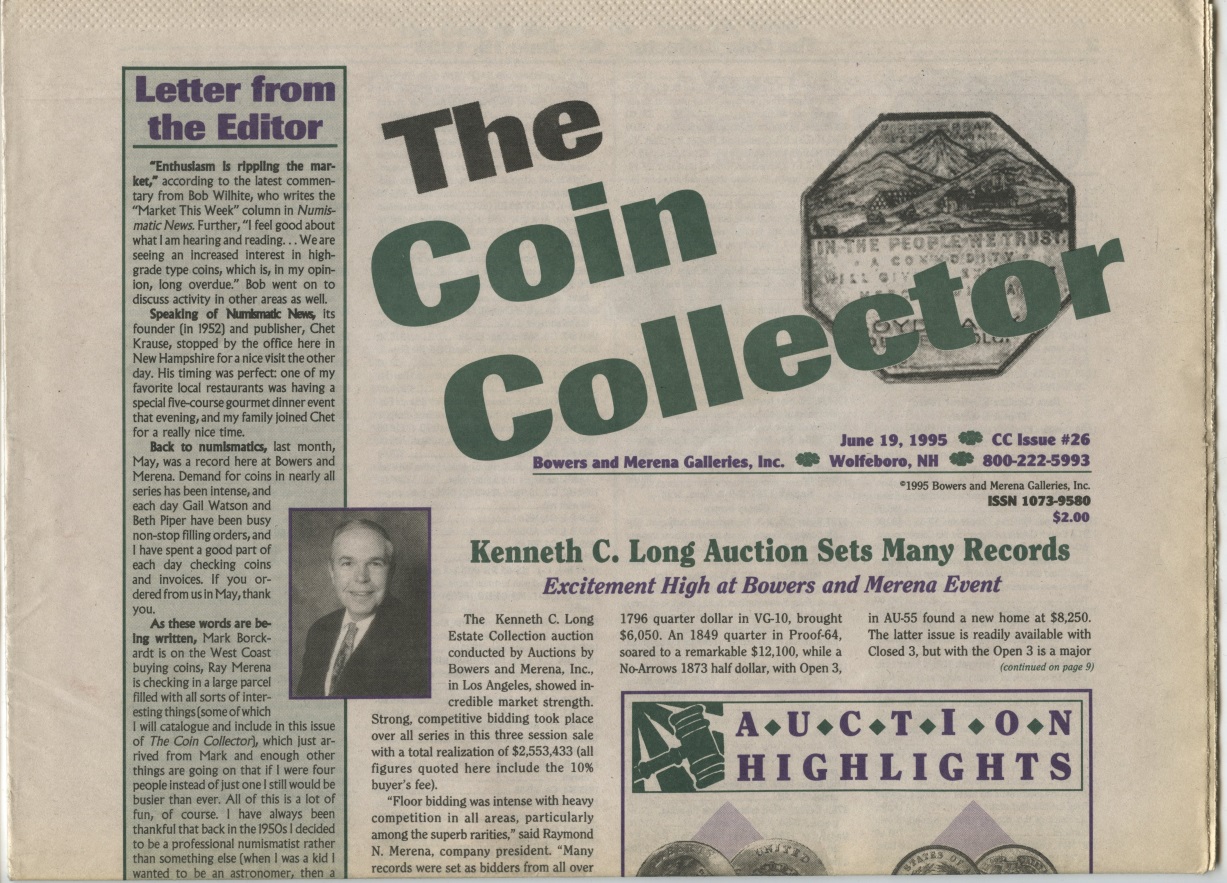 Bowers and Merena The Coin Collector #26