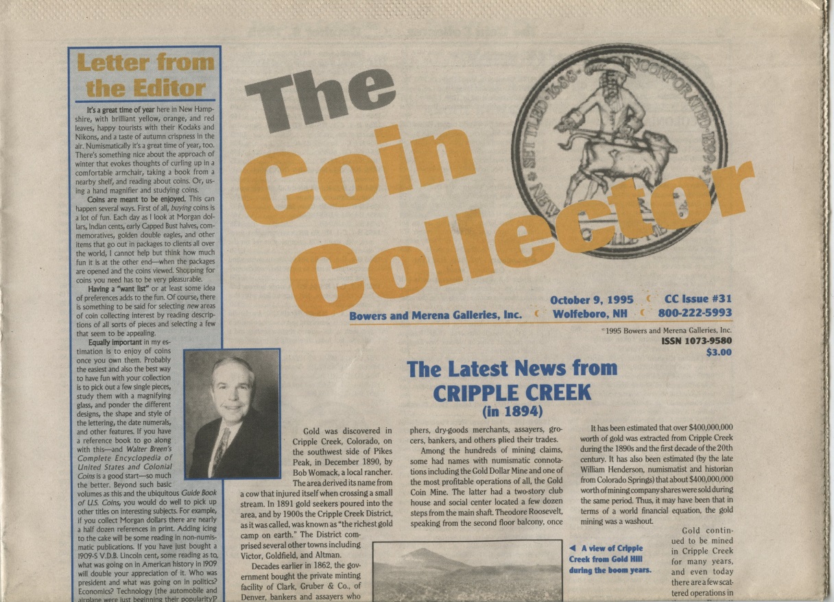 Bowers and Merena The Coin Collector #31