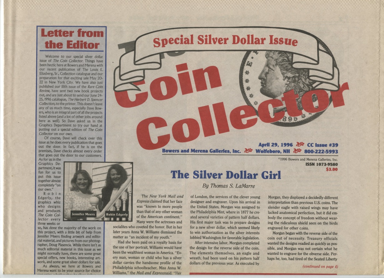 Bowers and Merena The Coin Collector #39