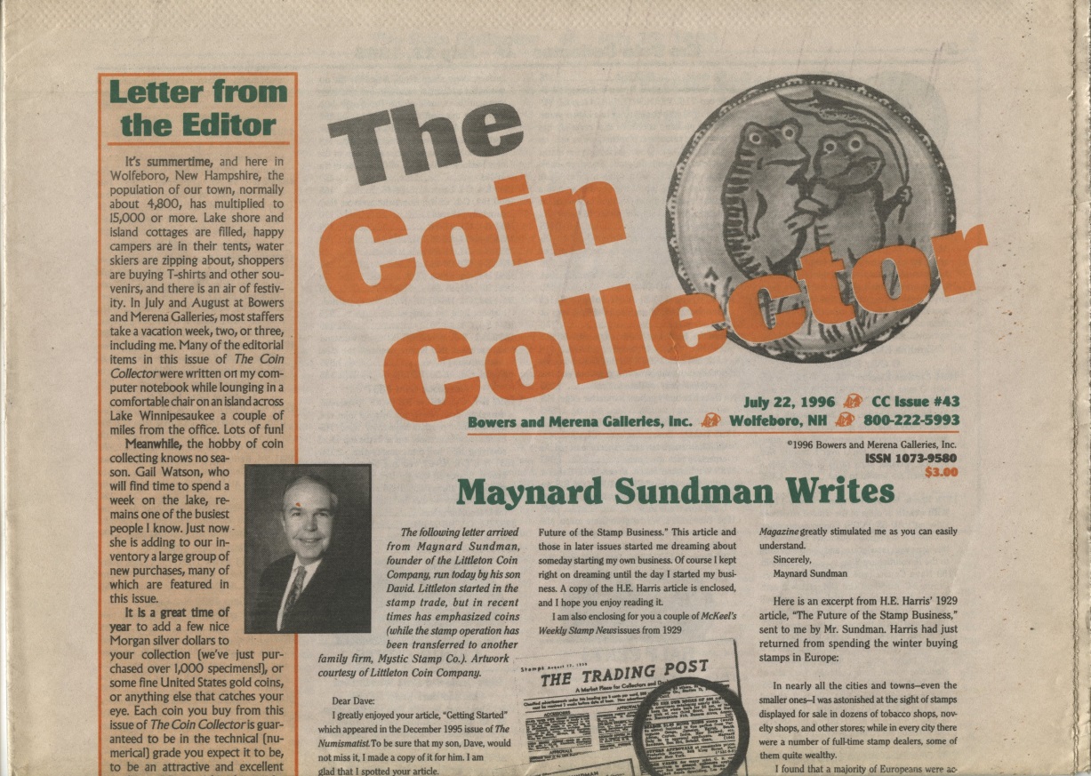 Bowers and Merena The Coin Collector #43
