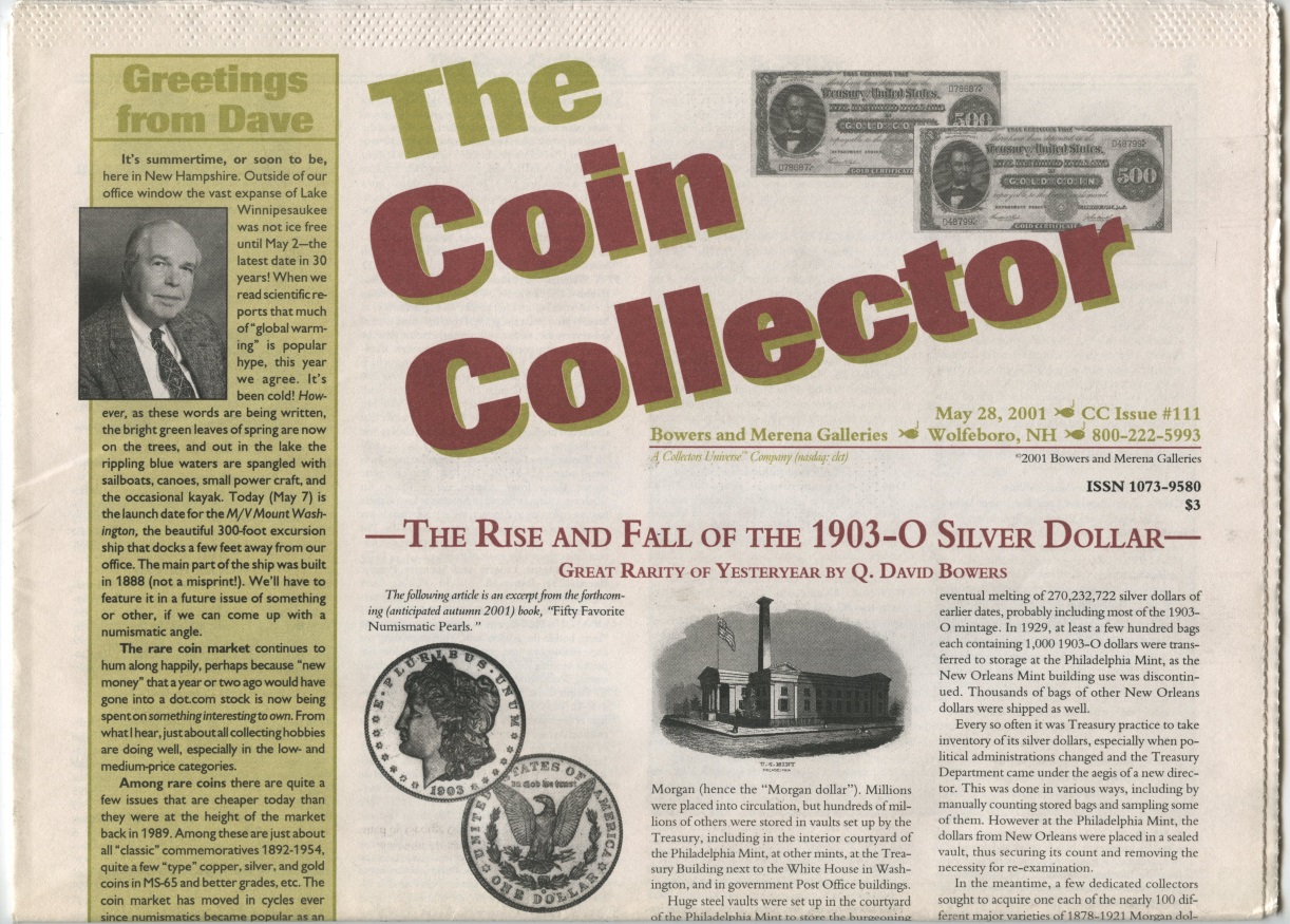 Bowers and Merena The Coin Collector #111