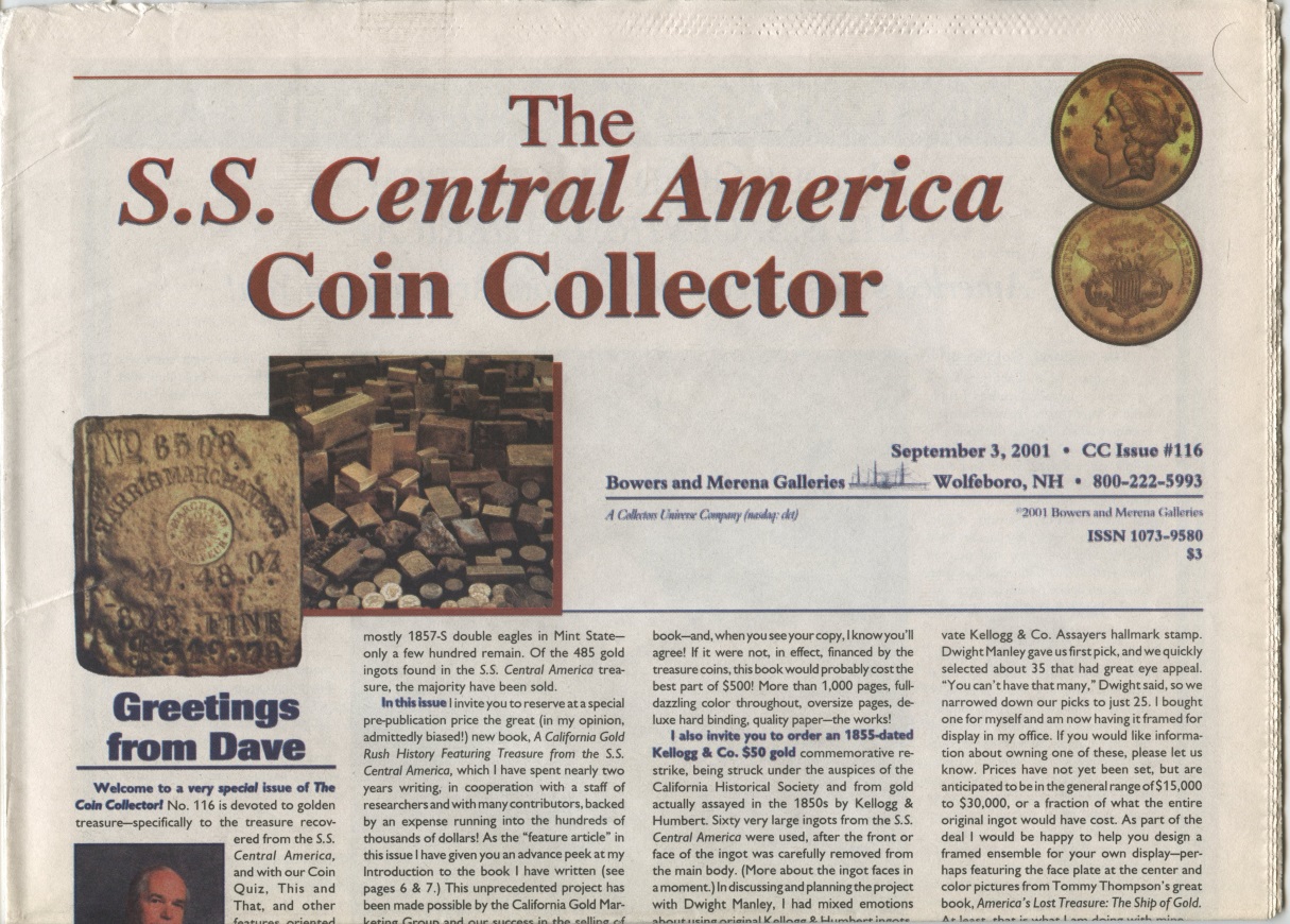 Bowers and Merena The Coin Collector #116