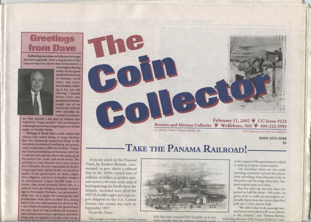 Bowers and Merena The Coin Collector #123