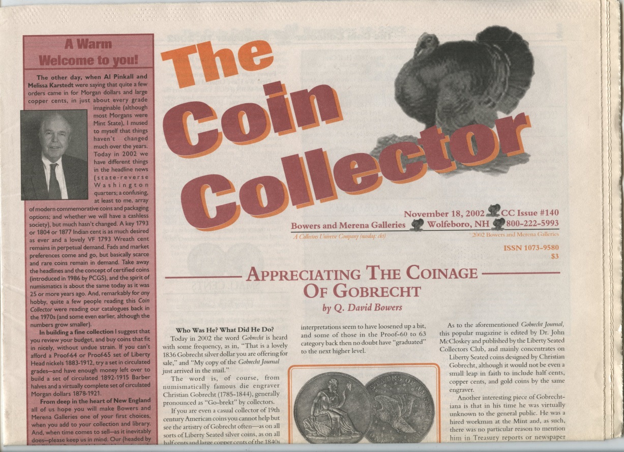 Bowers and Merena The Coin Collector #140