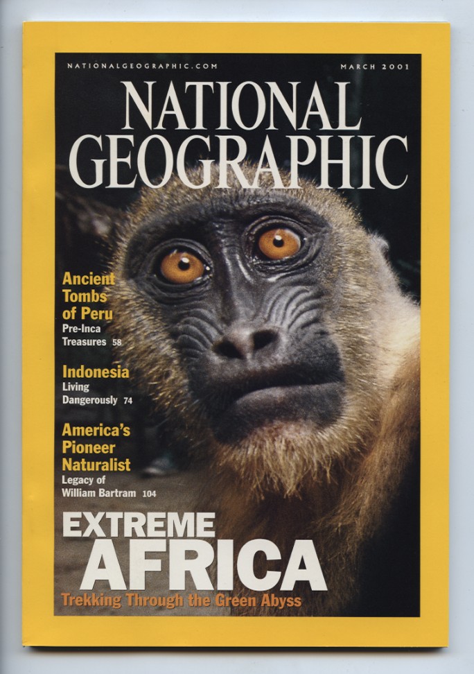 National Geographic Magazine March 2001