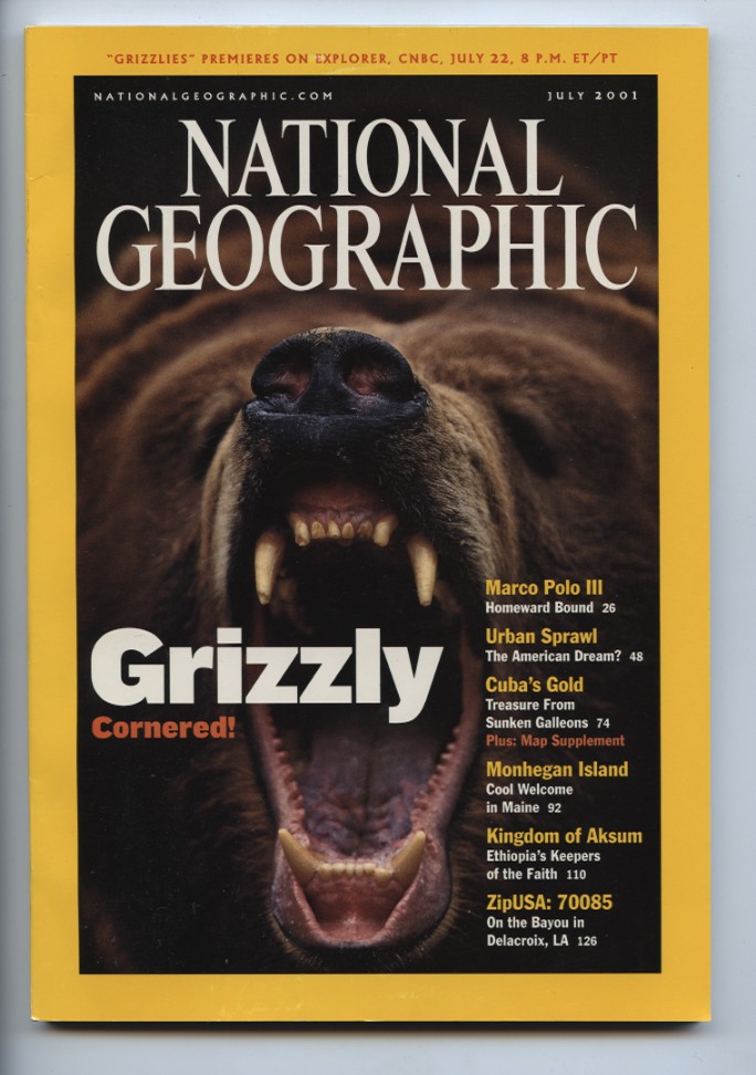 National Geographic Magazine July 2001